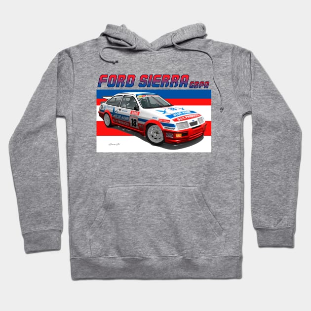 GrA Ford Sierra RS Cosworth Hoodie by PjesusArt